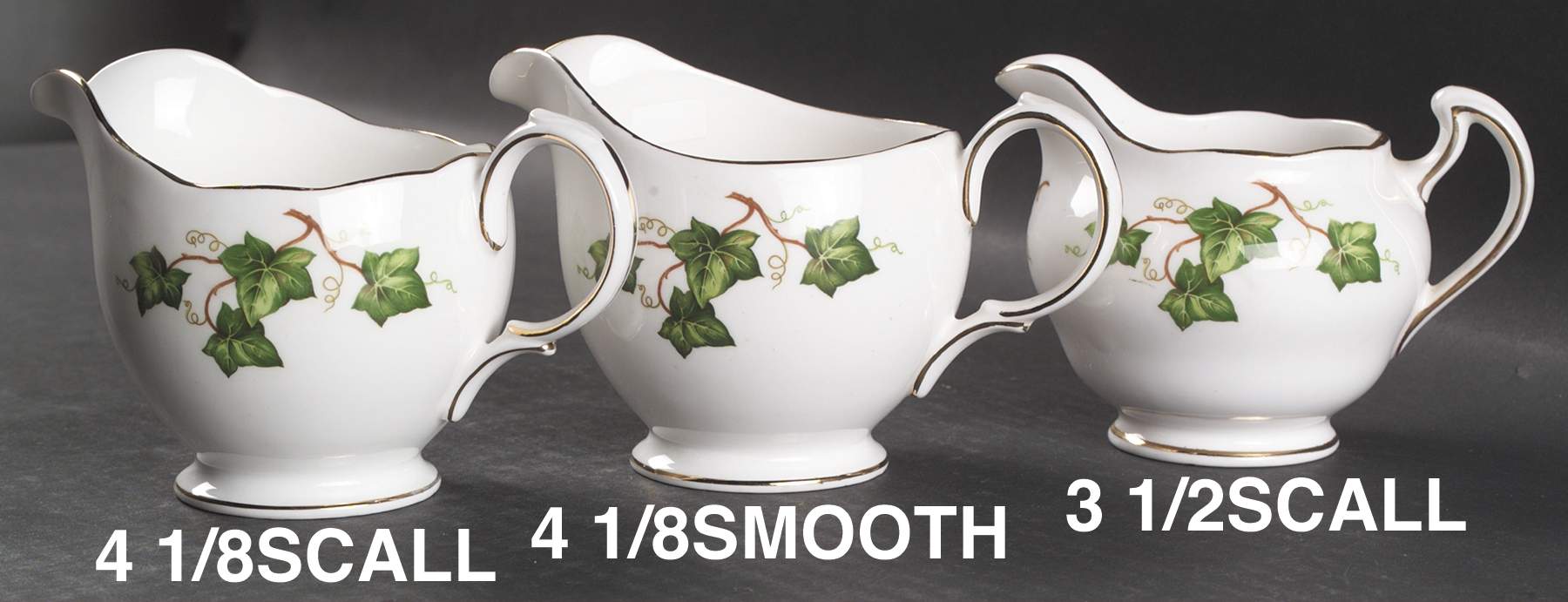 Ivy Leaf Creamer by Colclough-1