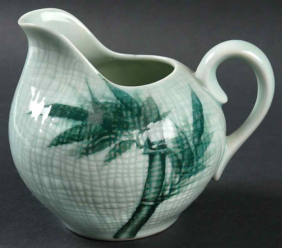 Bamboo (No Gold) Creamer by Celadon China-1