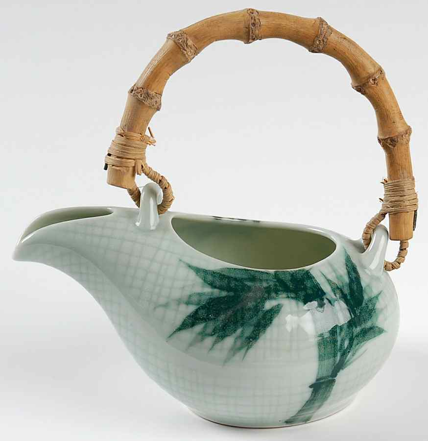 Bamboo (No Gold) Creamer by Celadon China-1