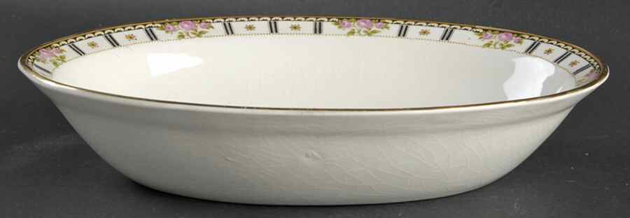 Bridal 9" Oval Vegetable Bowl by Cleveland (USA)-1