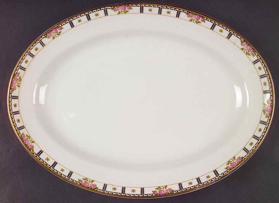 Bridal 14" Oval Serving Platter by Cleveland (USA)-1