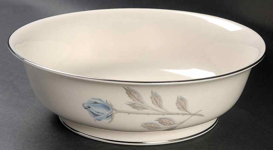 Blue Rhapsody 8" Round Vegetable Bowl by Carillon-1