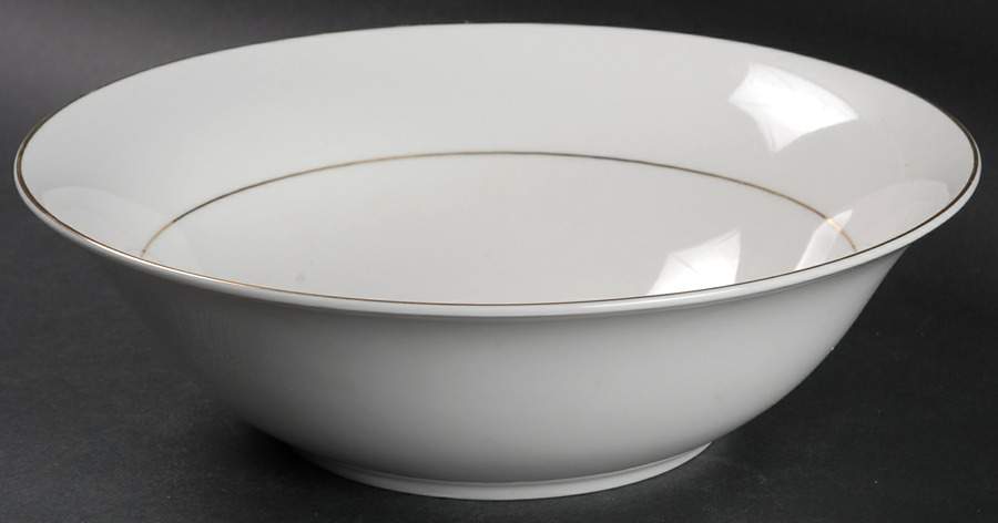 Classic Elegance 9" Round Vegetable Bowl by The Cellar (China)-1