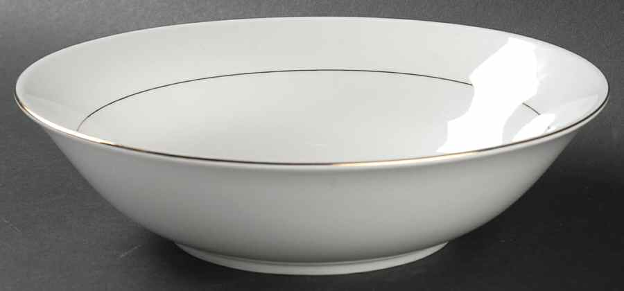 Classic Elegance 9" Round Vegetable Bowl by The Cellar (China)-1