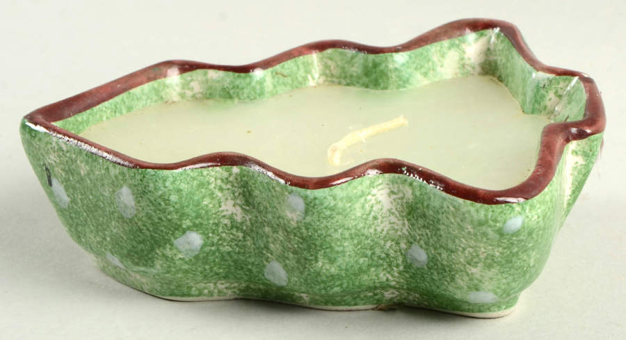 Log Cabin Christmas Small Tree Shaped Dish by The Cellar (China)-1