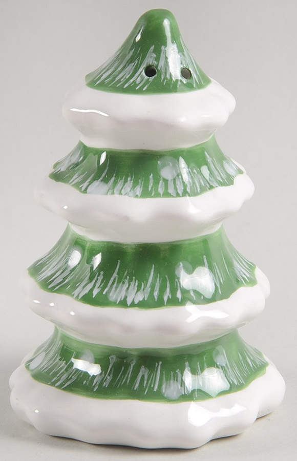 Log Cabin Christmas Figural Pepper Shaker by The Cellar (China)-1
