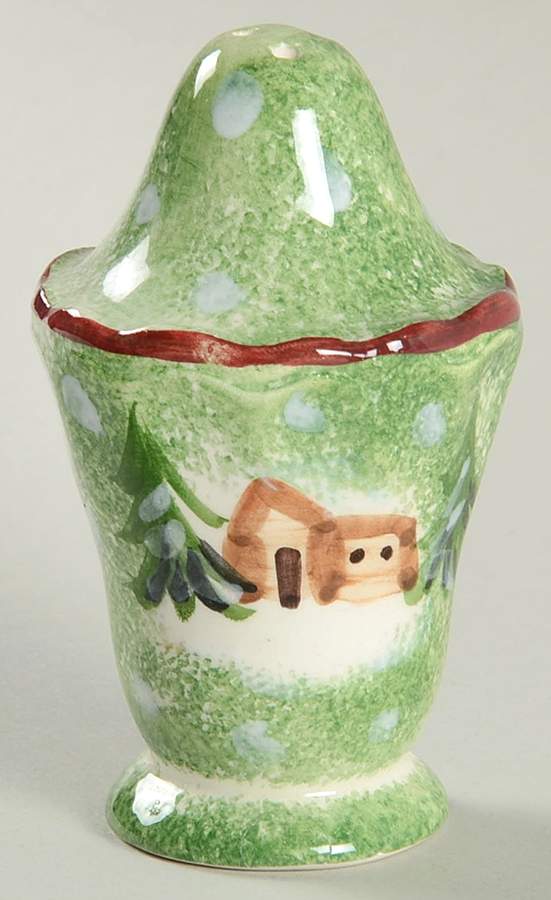 Log Cabin Christmas Salt Shaker by The Cellar (China)-1