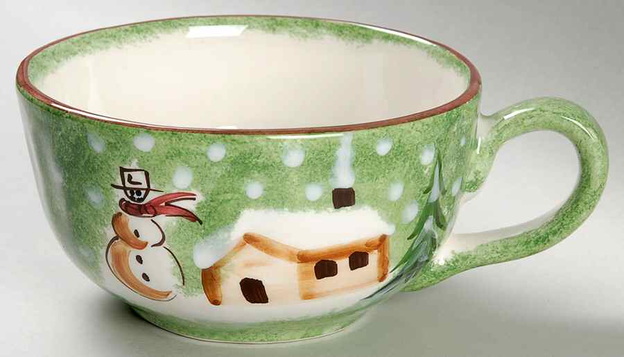 Log Cabin Christmas Breakfast Cup by The Cellar (China)-1