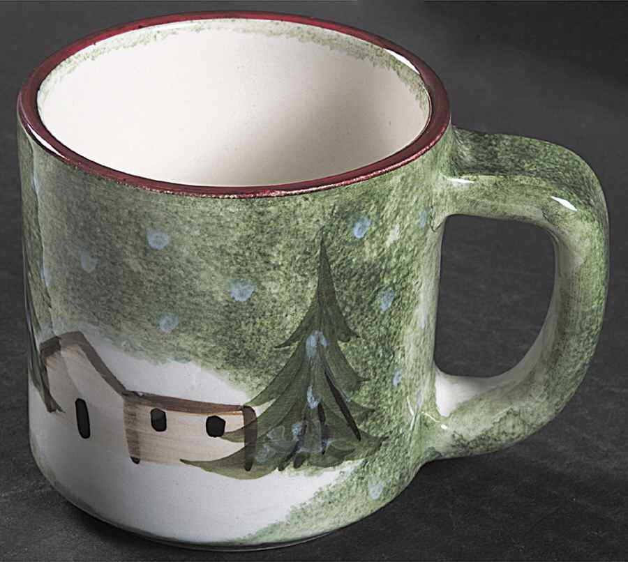 Log Cabin Christmas Mug by The Cellar (China)-1