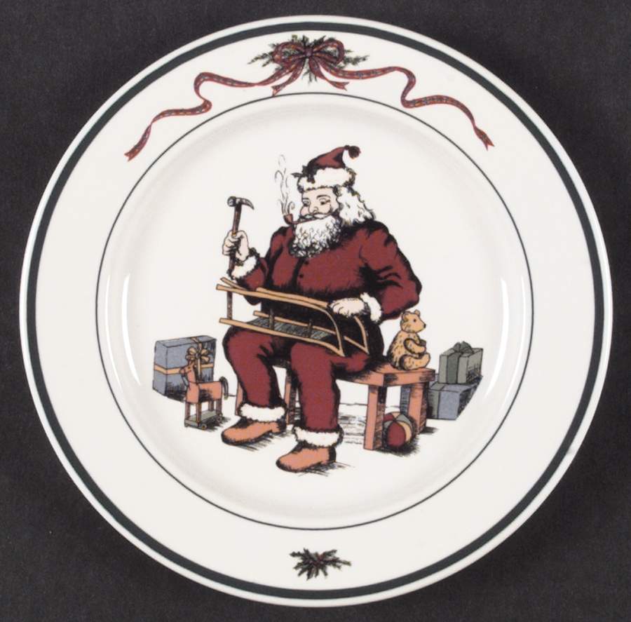 O'Tannenbaum Salad Plate by The Cellar (China)-1