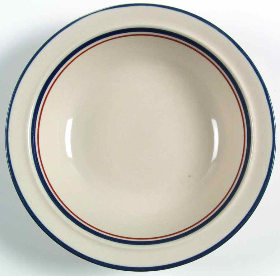 Perimeter Rim Cereal Bowl by The Cellar (China)-1