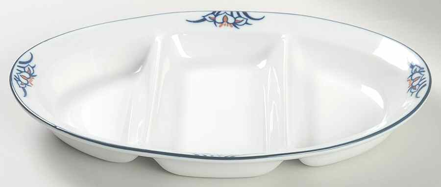 Splendor 3 Part Oblong Divided Server by The Cellar (China)-1