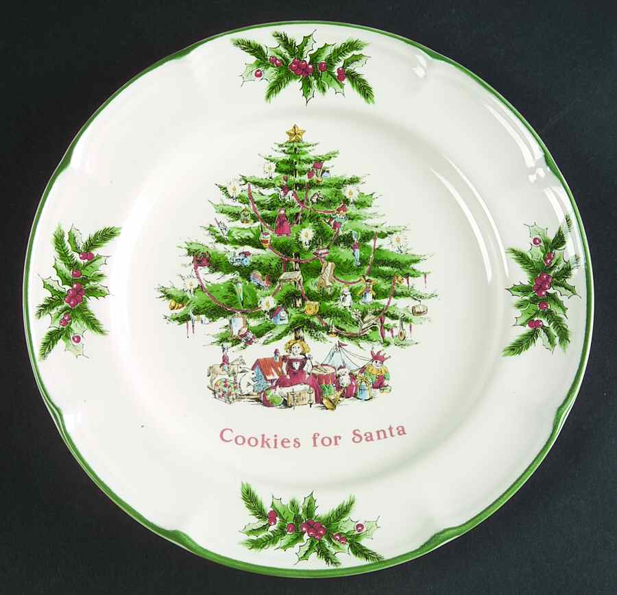 Yuletide Cookie Plate by The Cellar (China)-1