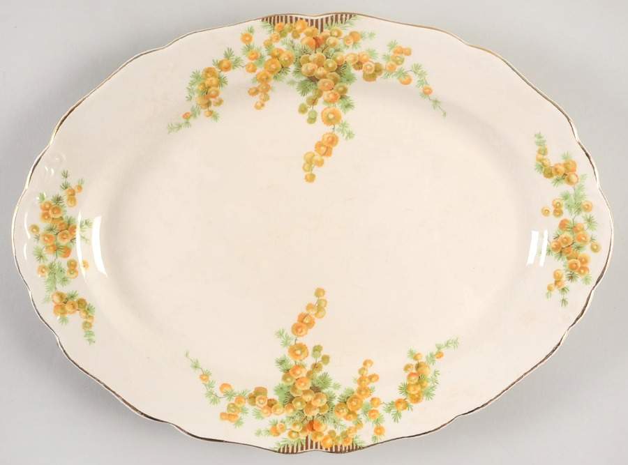 148 11" Oval Serving Platter by Carrollton-1