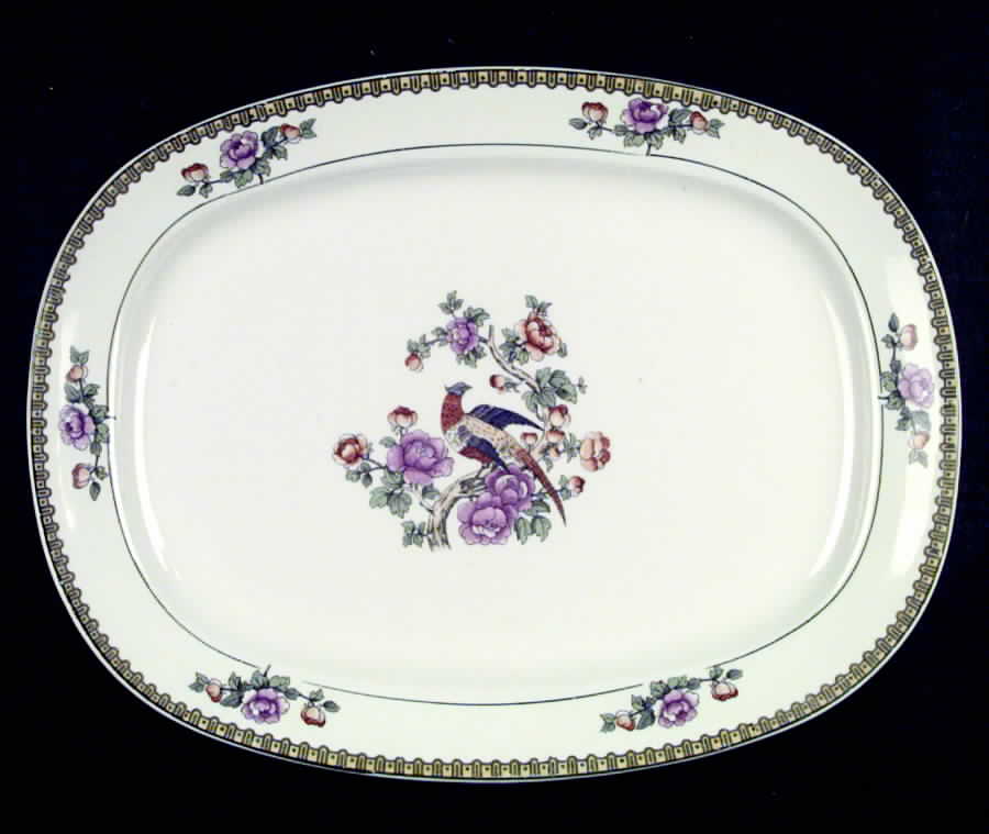 CLT4 13" Oval Serving Platter by Carrollton-1