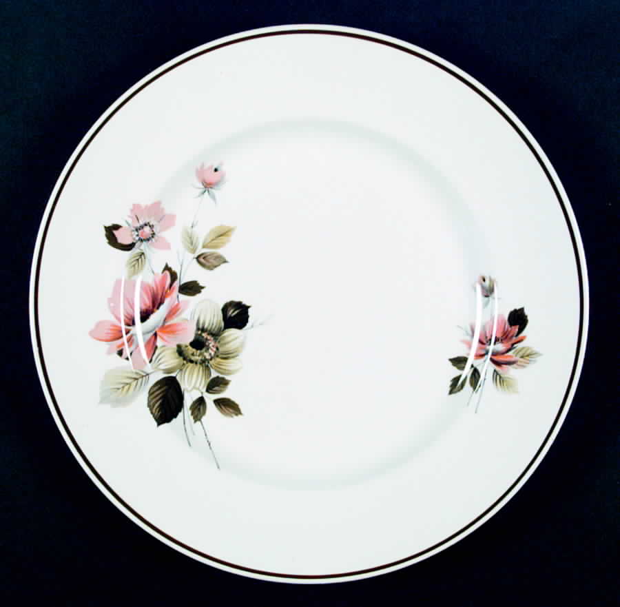 Amber Rose Dinner Plate by Alfred Clough Ltd-1