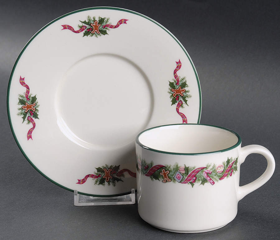 CLZ1 Flat Cup & Saucer Set by Caldor-1