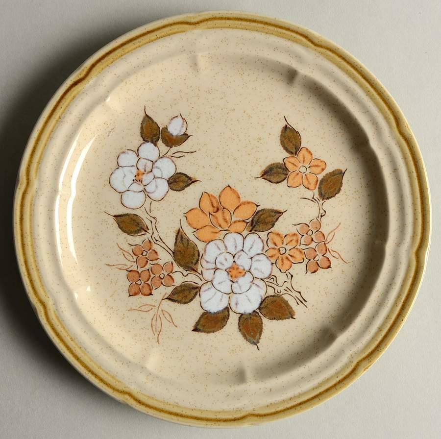 Autumn Blossom Salad Plate by Crown Manor-1