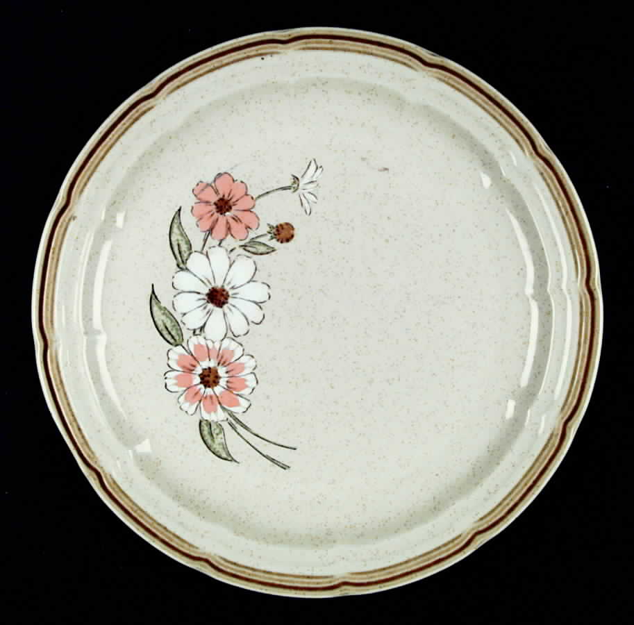 Springtime Daisy Dinner Plate by Crown Manor-1