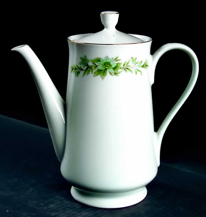 Garlands of Glory Coffee Pot & Lid by Creative Manor-1