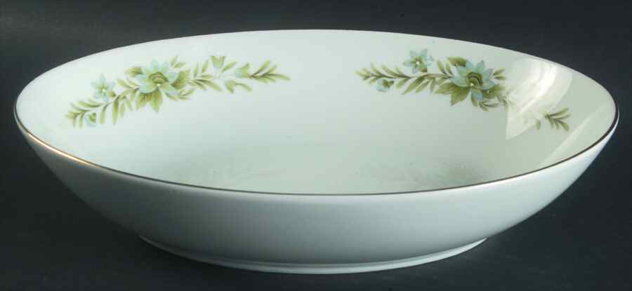 Garlands of Glory 10" Oval Vegetable Bowl by Creative Manor-1