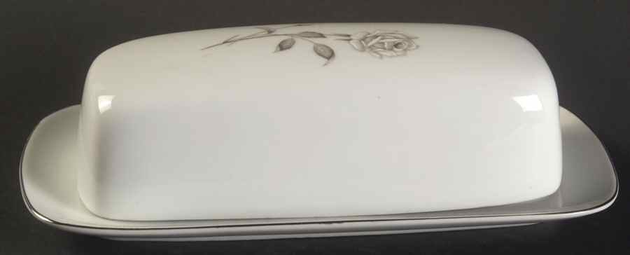 Silver Rose 1/4 Lb Covered Butter by Creative Manor-1