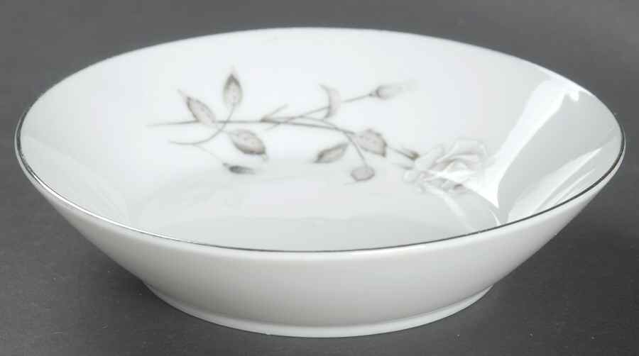 Silver Rose Fruit/Dessert (Sauce) Bowl by Creative Manor-1