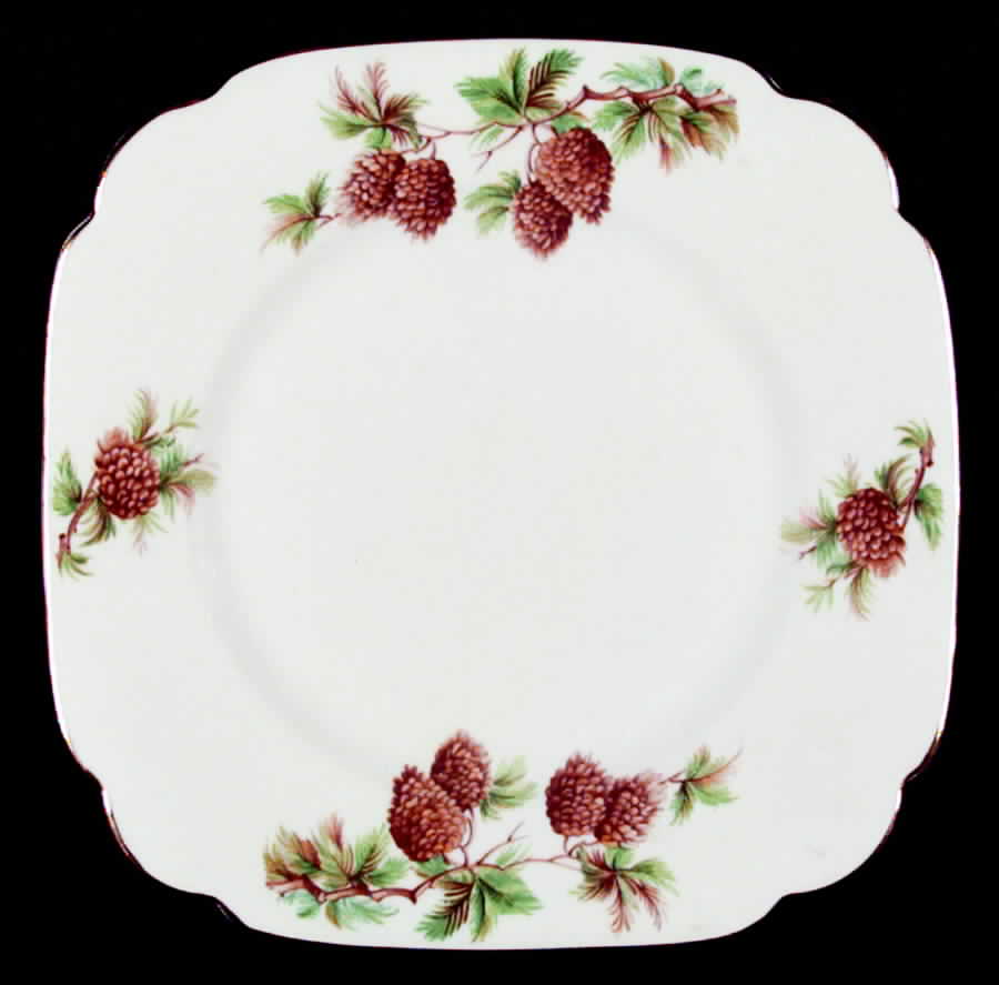Cn2 (England) Square Salad Plate by Clarence (England)-1