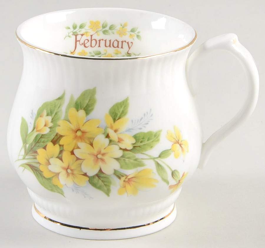 Flower of The Month Mug by Crown Trent-1