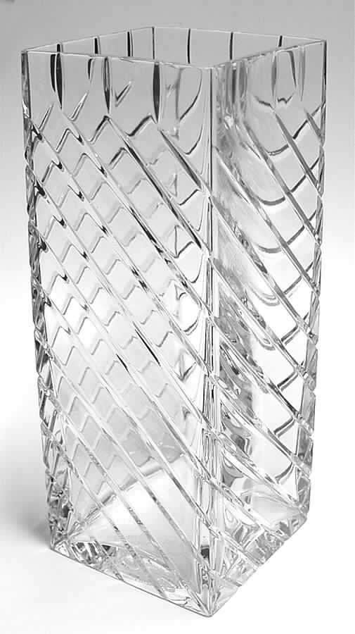 Kalimnos 11" Square Vase by Baccarat-1