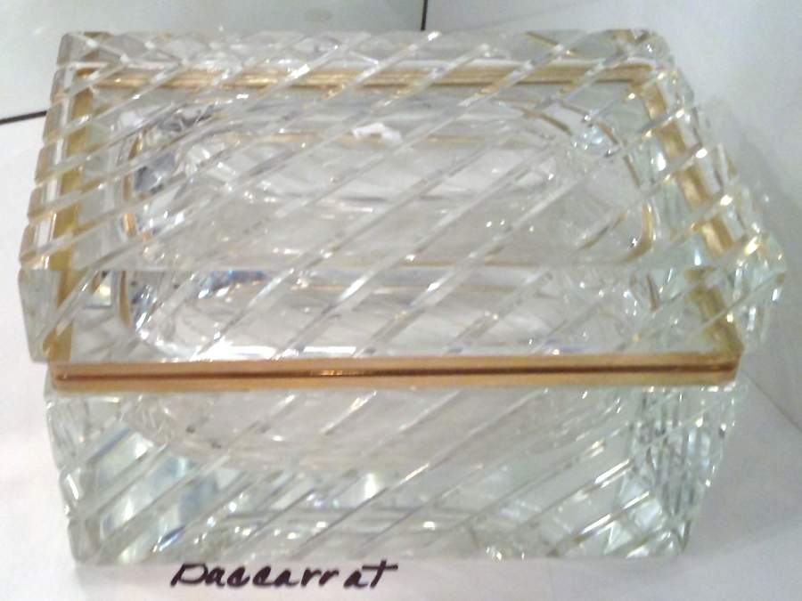 Giftware Rectangular Jewel Box with Lid by Baccarat-1