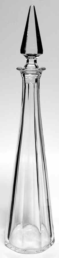 Pyramides Decanter & Stopper by Baccarat-1
