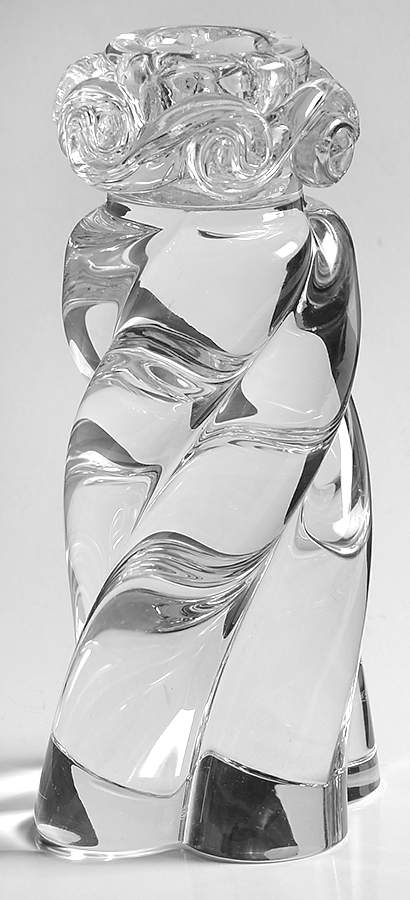 Aladin 6" Single Light Candlestick by Baccarat-1