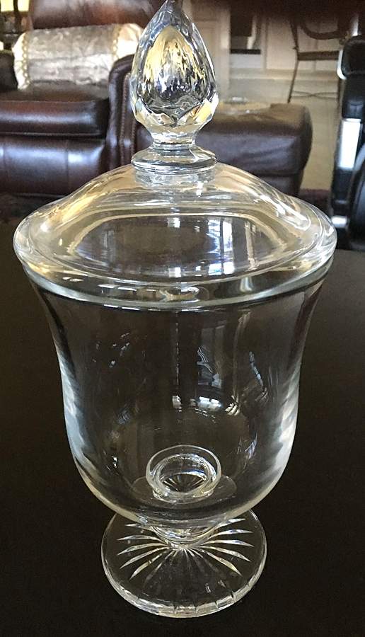 Giftware Footed Urn & Lid by Baccarat-1