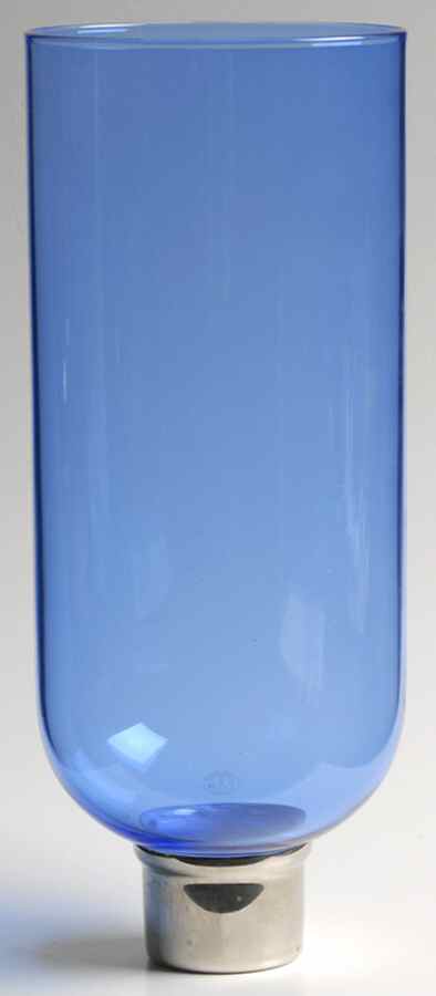 Orsay Cobalt Blue Hurricane Lamp, Globe Only by Baccarat-1