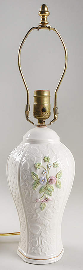 Lamps Edenmore Lamp & Shade by Belleek Pottery (Ireland)-1