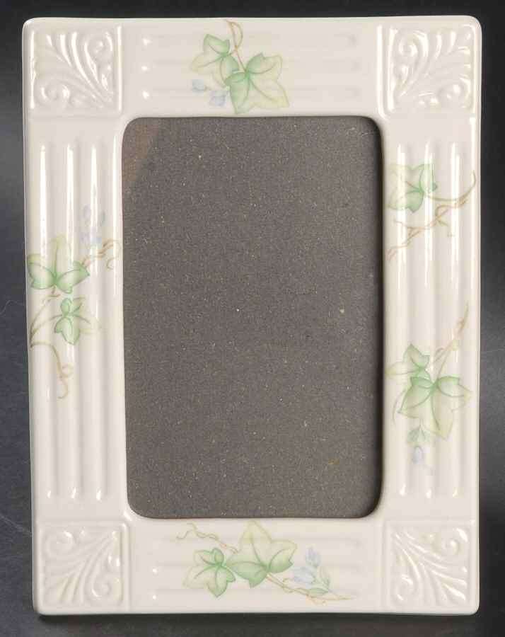 Classic Ivy Frame-Holds 4" X 6" by Belleek Pottery (Ireland)-1