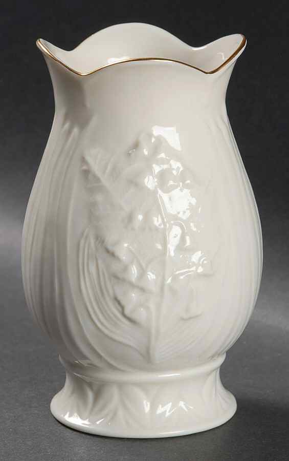 Vases Victorian Walled Garden Vase by Belleek Pottery (Ireland)-1