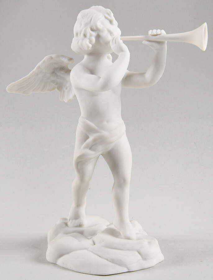 Spirit of Bethlehem Angel With Trumpet - No Box by Boehm-1