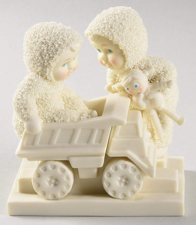 Snowbabies Keep Truckin - With Box Bx928 by Department 56-1