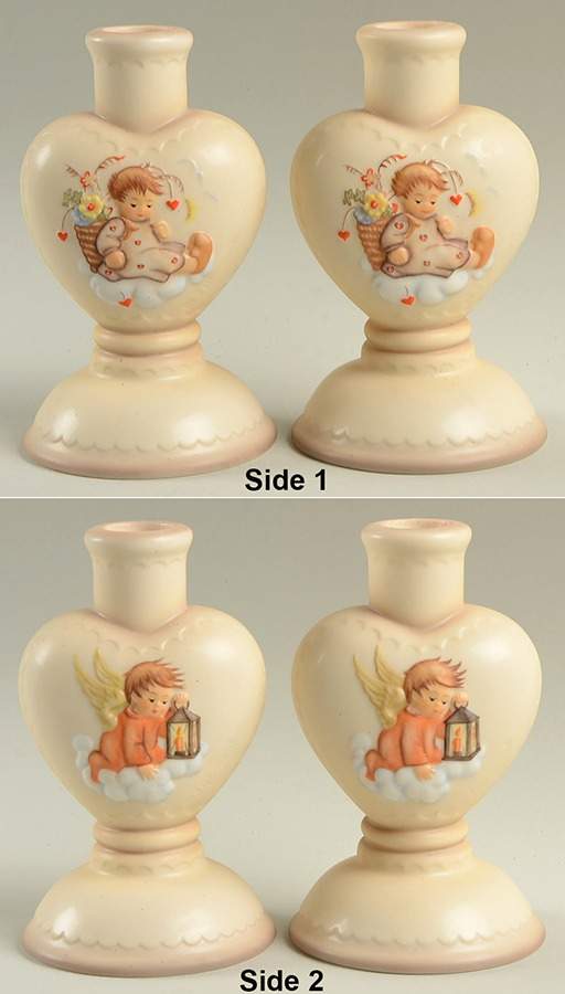 Giftware 5" Candlestick - Set of 2 by Goebel-1