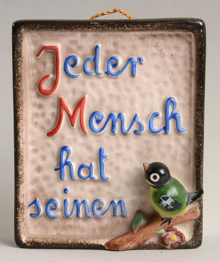 Giftware Plaque Wall by Goebel-1