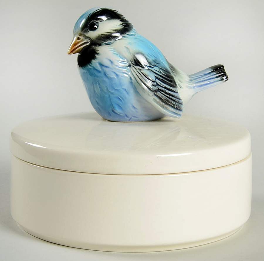 Giftware 5" Round Box & Lid by Goebel-1