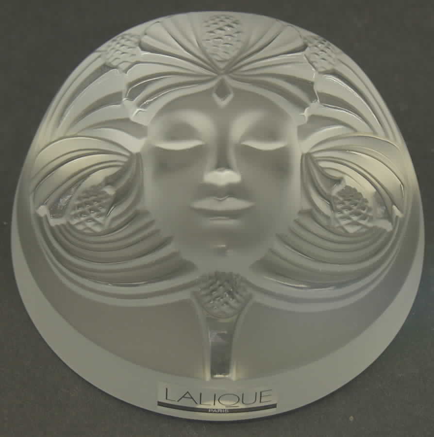 Psyche Paperweight by Lalique-1