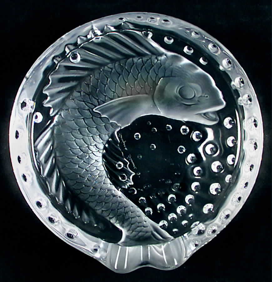 Smoking Accessories 6" Ashtray by Lalique-1