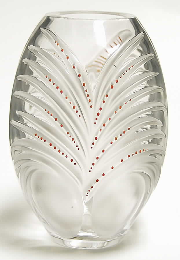 Chamarel 4" Flower Vase by Lalique-1