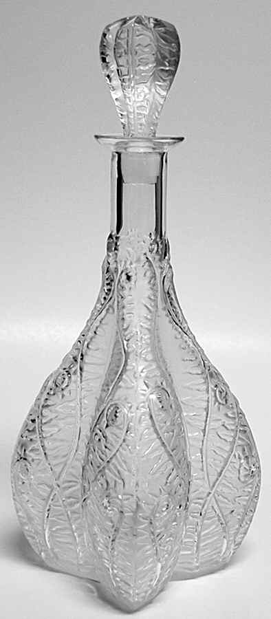 Fougeres Millesimee Decanter & Stopper by Lalique-1