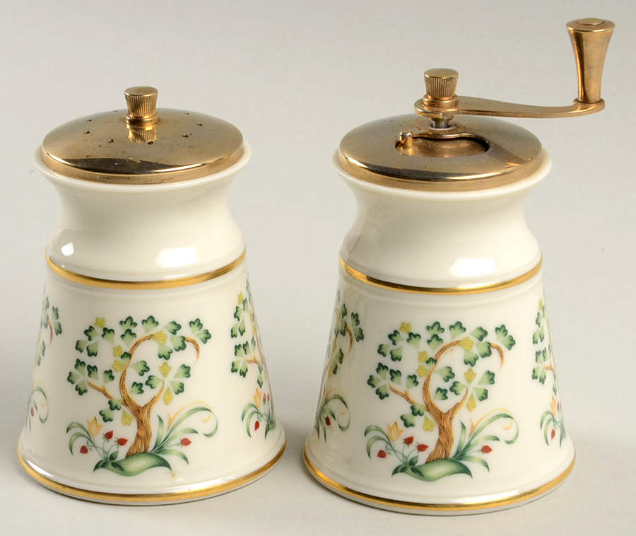 Clover Salt Shaker & Pepper Mill Set by Lenox-1