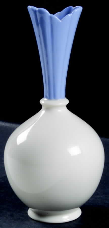 Classic Blue High Vase (Bulbous) by Lenox-1