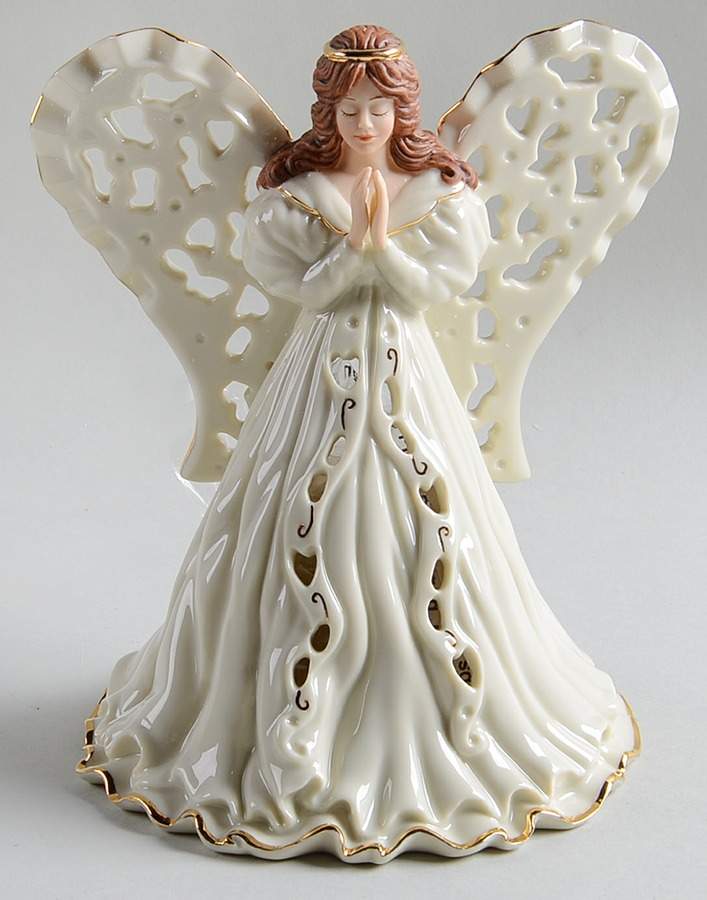 Angel of Adoration Figural Votive Candleholder by Lenox-1